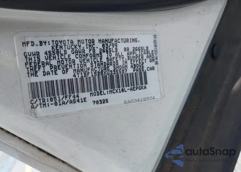 1999 Toyota Avalon Xls z USA, uszkodzony, nr VIN 4T1BF18B8XU335587
